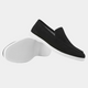 Men's slip-on loafers with moc toe stitching and light sole