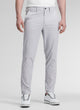 Men's straight-leg golf trousers with belt loops and side pockets