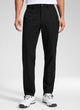 Men's straight-leg golf pants with front pockets and button closure