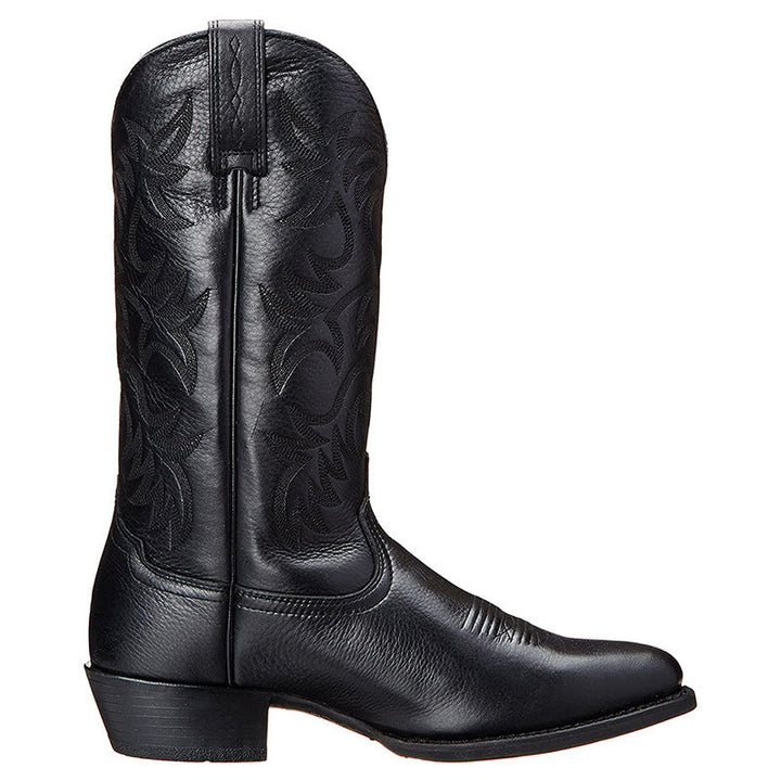 Men's ankle-height everyday boots with flat soles