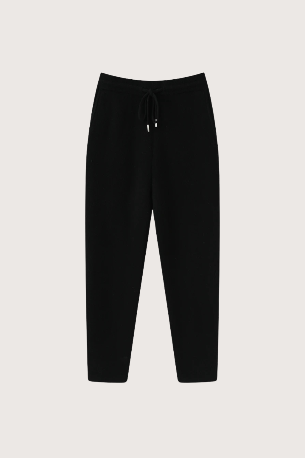 Men's High-Waisted Merino Wool Trousers, Thick and Warm