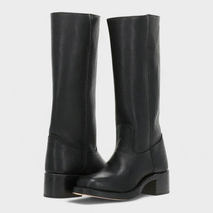 Classic cowboy boots with a traditional Western-inspired design