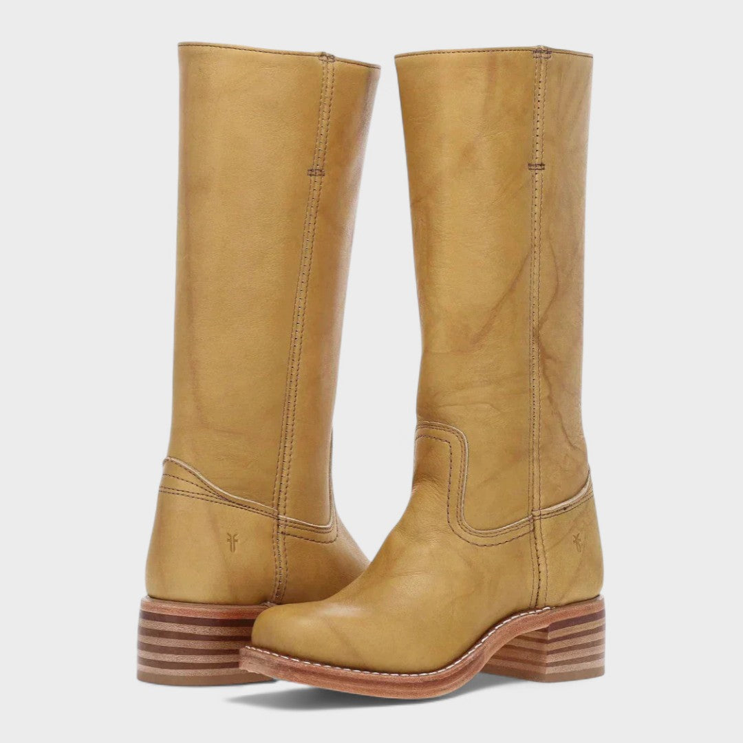 Classic cowboy boots with a traditional Western-inspired design