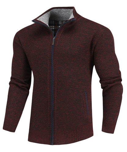 Lined sweater jacket available in five designs