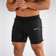 Men's Sports Shorts, Drawstring Waist Casual Summer Shorts with Zip Pockets