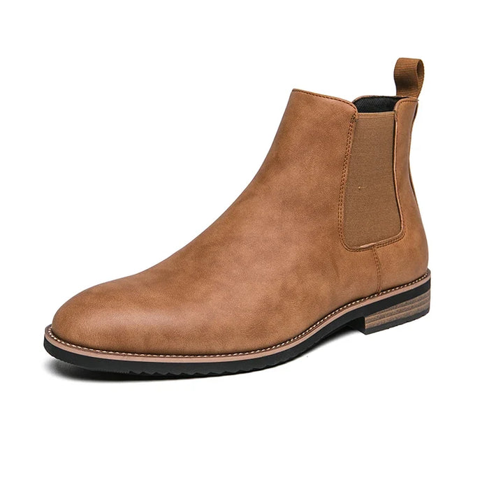 Men's leather Chelsea boots