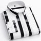 Men's Cotton Blend Shirt, Tailored Fit Breathable Button-Up Smart Casual Long Sleeve Shirt