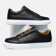 Men's panelled slip-on trainers with rounded toes and flat soles