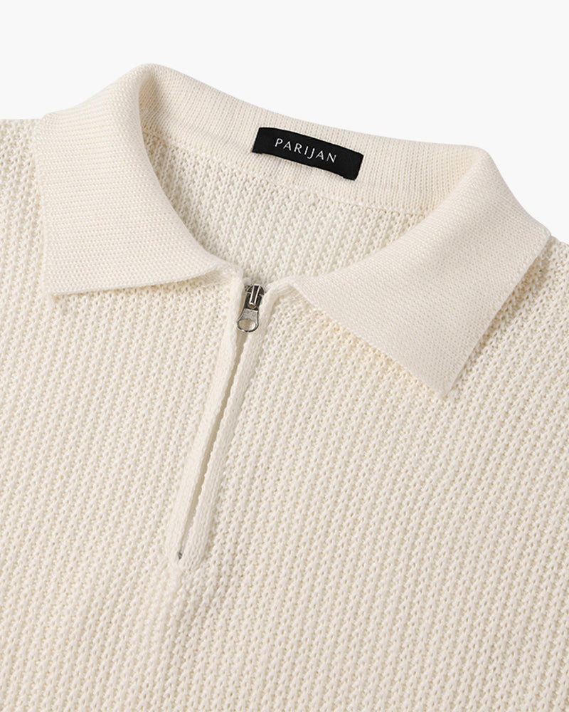 Unisex zipped sweater