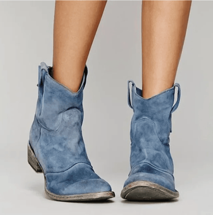 Unisex suede orthopaedic boots for everyday wear