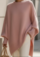 Oversized knitted jumper