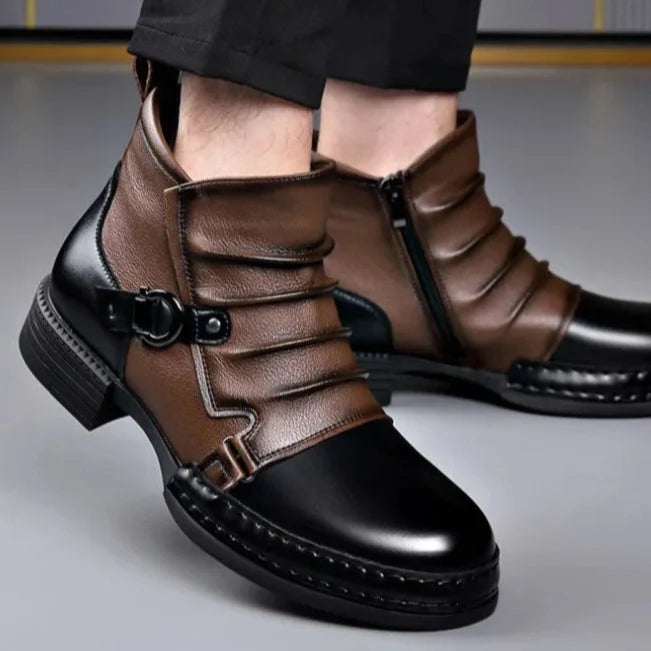 Classic ankle boots with an enclosed ankle-height profile