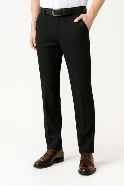 Men's Stretch Trousers in Soft, Comfortable Fabric