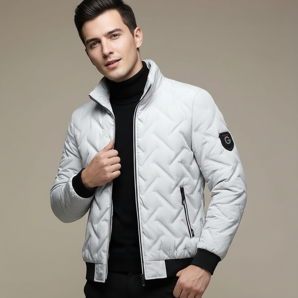 Unisex quilted puffer jacket