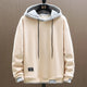 Unisex classic pullover hoodie with drawstring hood and long sleeves