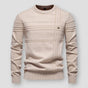 Men's crew-neck jumper with long sleeves