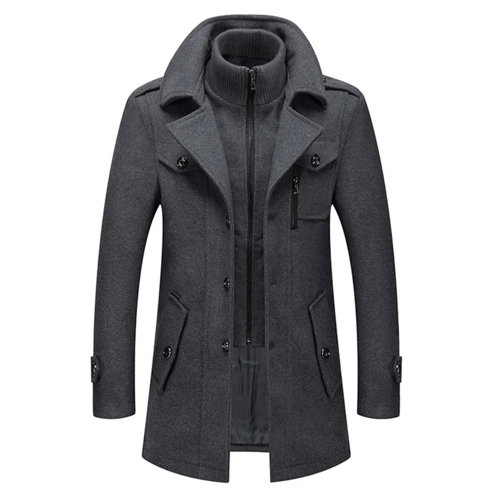 Two-piece coat design