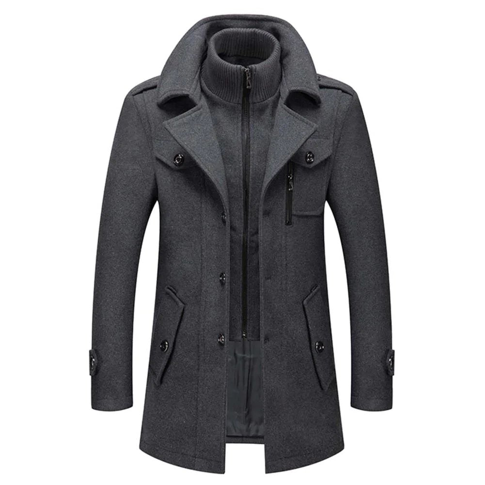 Two-piece coat design