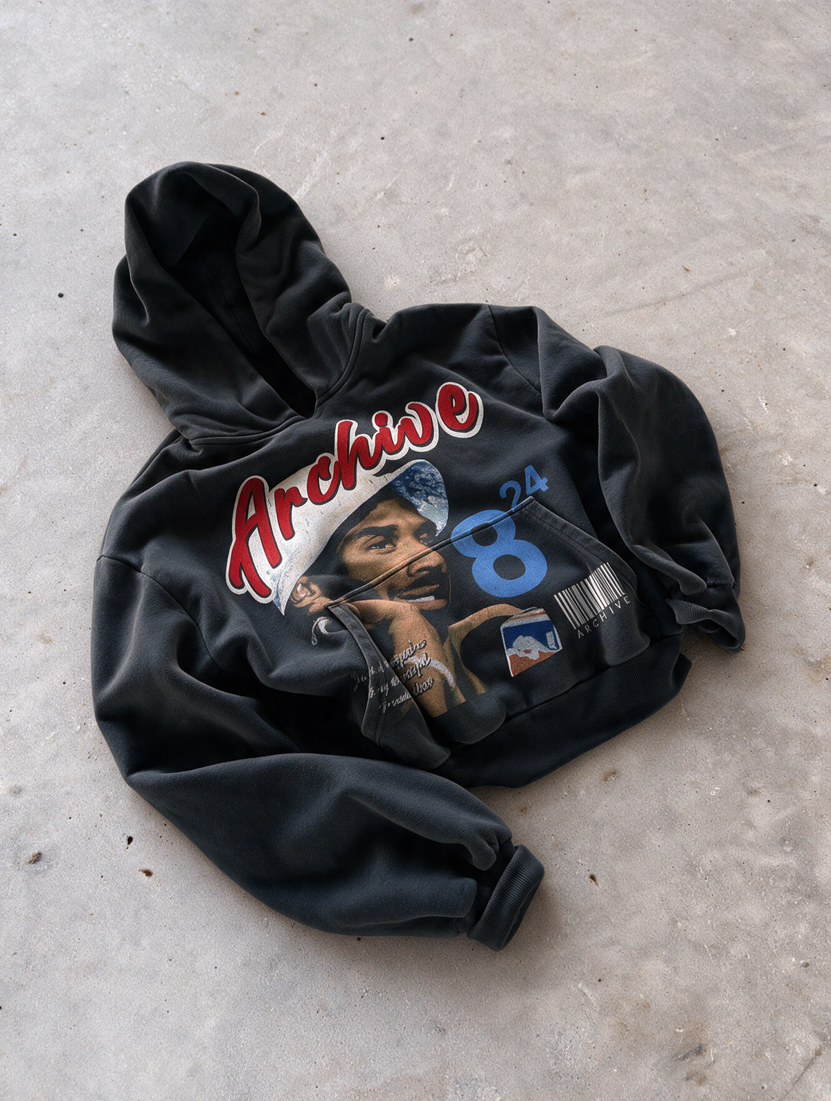 Unisex heavyweight pullover hoodie with hood and long sleeves