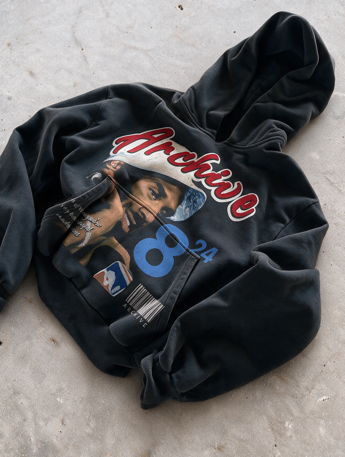 Unisex heavyweight pullover hoodie with hood and long sleeves