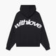 Unisex oversized hooded sweatshirt with large graphic back print
