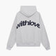 Unisex oversized hooded sweatshirt with large graphic back print