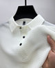 Men's Short Sleeve Polo Shirt, Breathable Patterned Casual Summer Polo Regular Fit