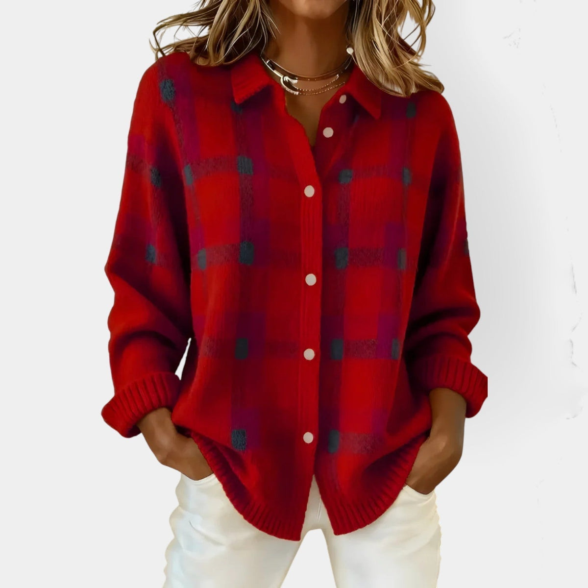 Holiday cardigan