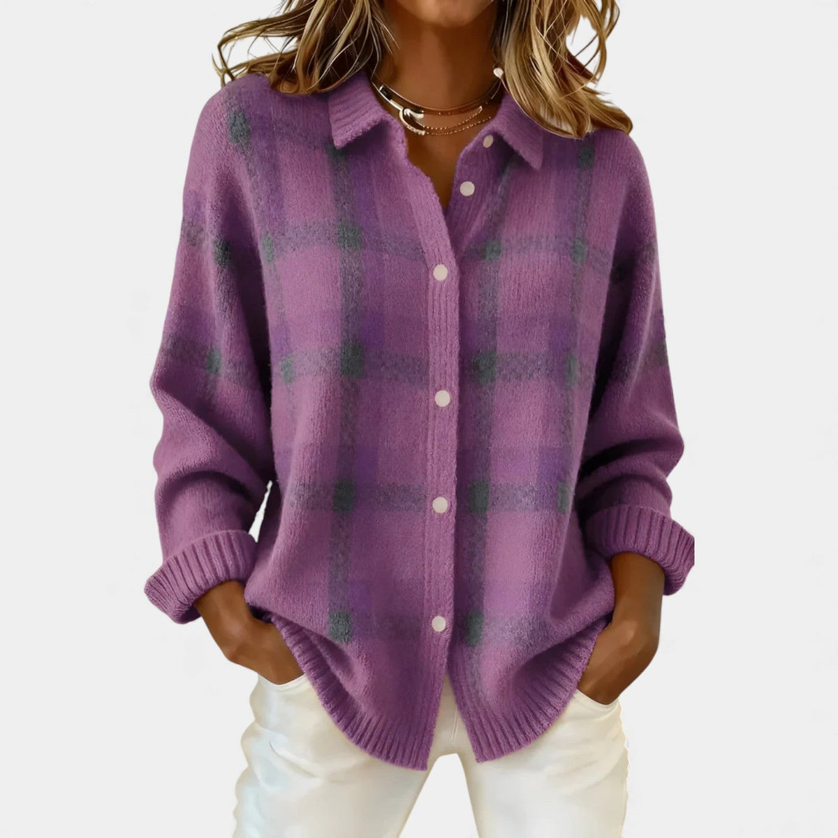 Holiday cardigan
