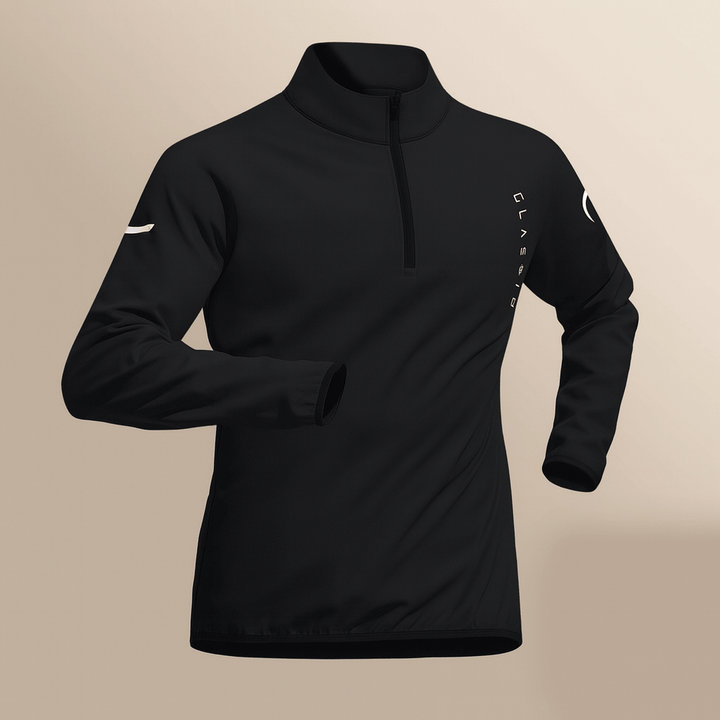 Men's Activewear Set, Long Sleeve Quarter-Zip Top and Trousers Tracksuit Co-ord