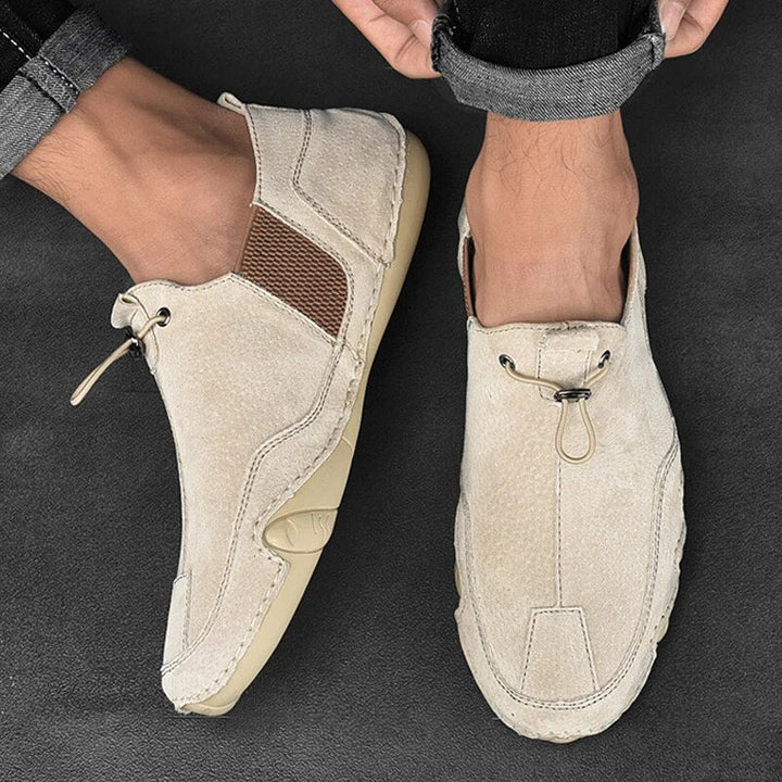 Men's Slip-On Shoes, Casual Stretch Panel Everyday Walking Shoes for Summer