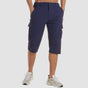Men's Cargo Shorts, Knee Length Relaxed Fit Casual Summer Shorts with Multiple Pockets
