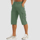 Men's Cargo Shorts, Knee Length Relaxed Fit Casual Summer Shorts with Multiple Pockets