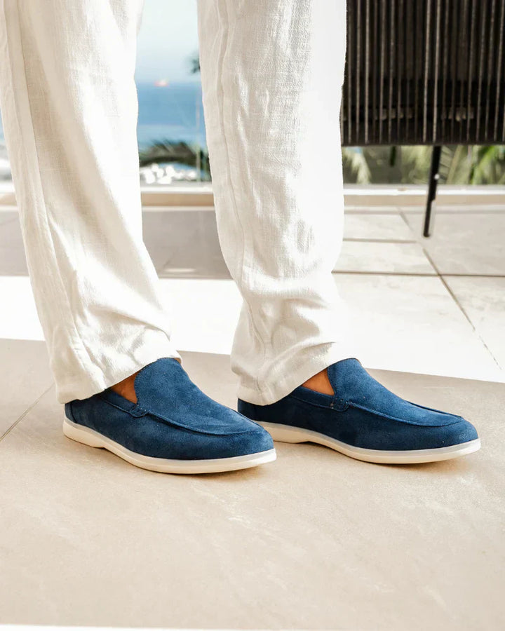 Men's Slip-On Loafers, Lightweight Comfort Casual Smart Driving Shoes for Summer