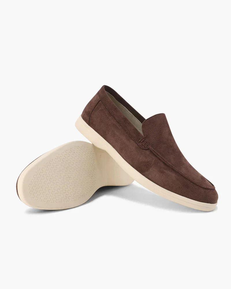 Men's Slip-On Loafers, Lightweight Comfort Casual Smart Driving Shoes for Summer