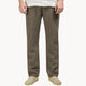 Men's Straight Leg Linen Trousers, Elastic Waist Relaxed Fit Breathable Summer Trousers