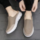 Men's Mesh Slip-On Mules, Closed Toe Backless Chunky Sole Casual Summer Sandals