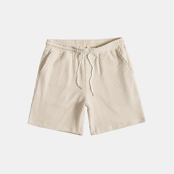 Men's Shirt and Shorts Set, Short Sleeve Button-Down Casual Summer Co-ord Outfit