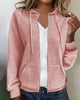 Women's casual sleeveless waistcoat with front pockets