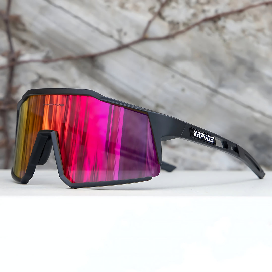 Men's Sports Sunglasses, Ultralight UV400 TR90 Cycling Running Sunglasses for Summer