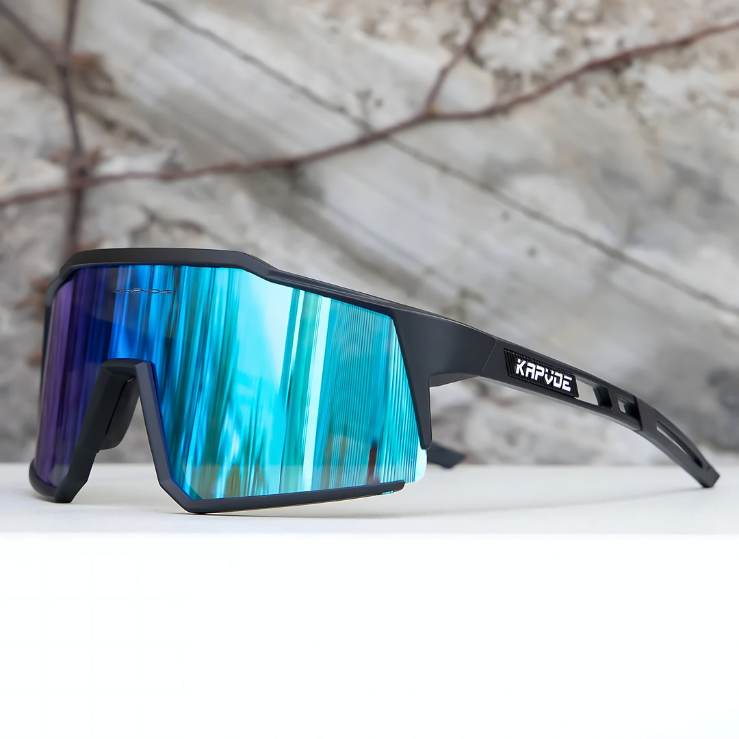 Men's Sports Sunglasses, Ultralight UV400 TR90 Cycling Running Sunglasses for Summer