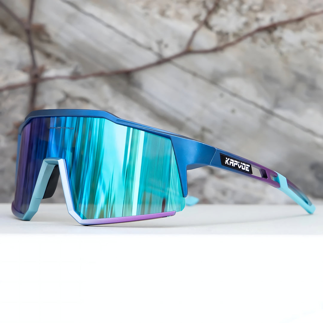 Men's Sports Sunglasses, Ultralight UV400 TR90 Cycling Running Sunglasses for Summer